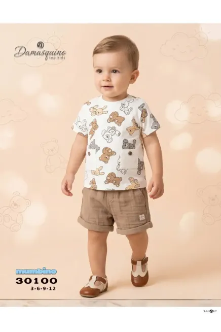 Tişörtlü Şort Takım