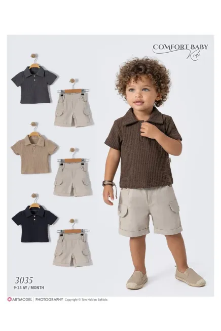 Tişörtlü Şort Takım