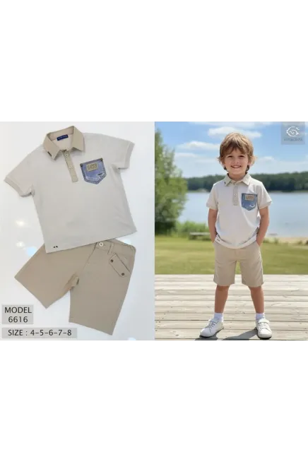 Tişörtlü Şort Takım