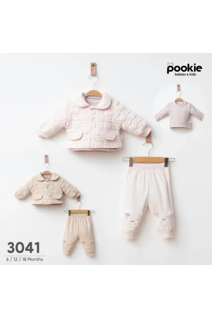 6-18 MONTH Girl PANT SUIT WITH JACKET