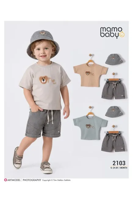 Tişörtlü Şort Takım 