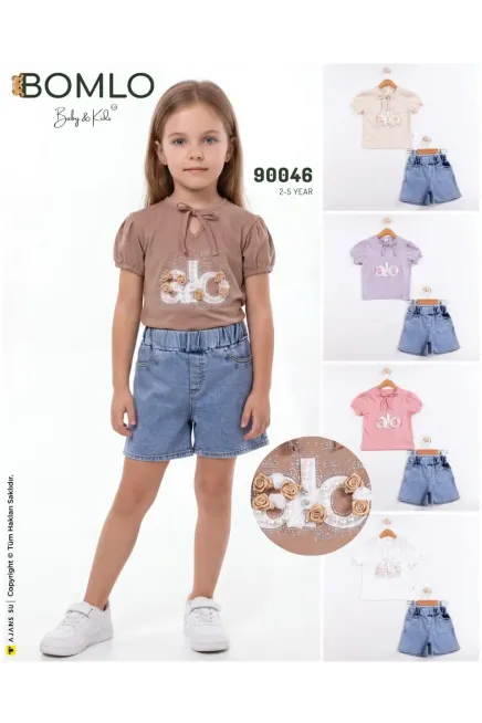 Tişörtlü Şort Takım