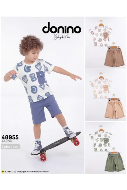Tişörtlü Şort Takım