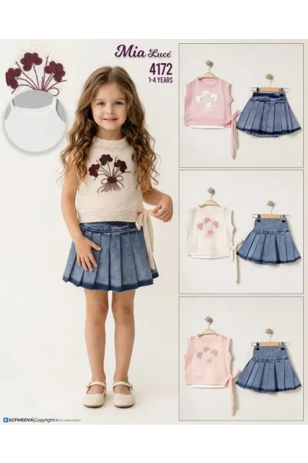 Bluzlu Etekli Takım