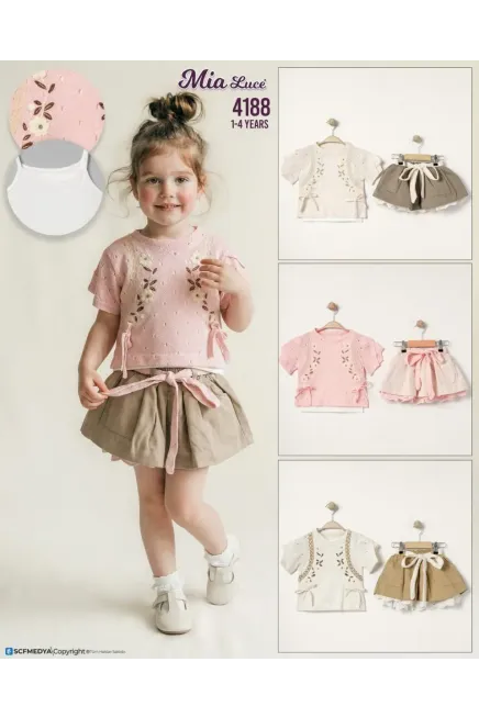 Bluzlu Etekli Takım