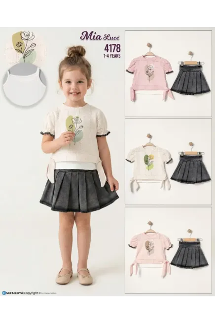 Bluzlu Etekli Takım