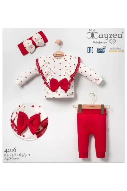 Dantelli 3`Li Bebe Takım