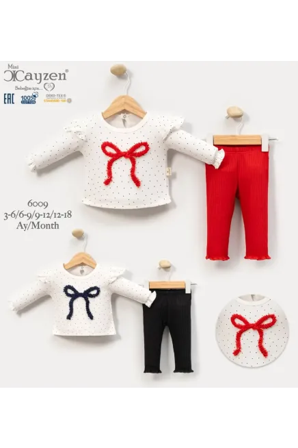 Fiyonklu 2`Li Bebe Takım