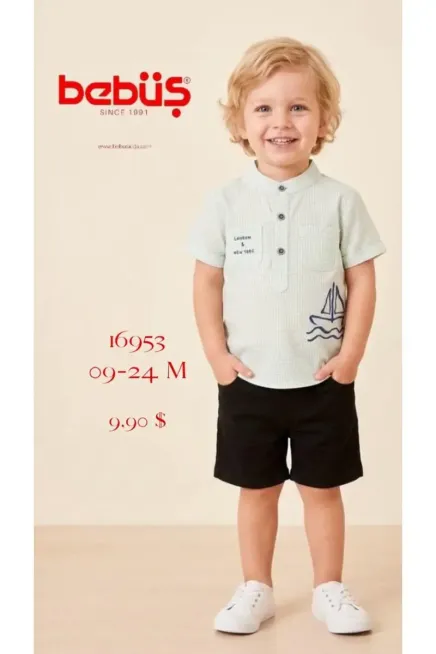 Gömlekli Şort Takım