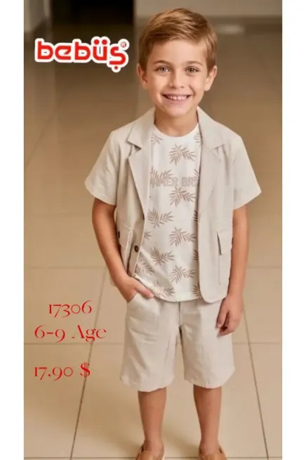 Gömlekli Şort Takım