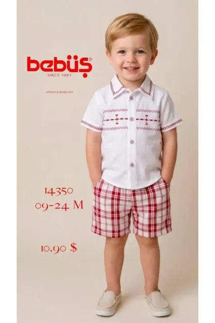 Gömlekli Şort Takım