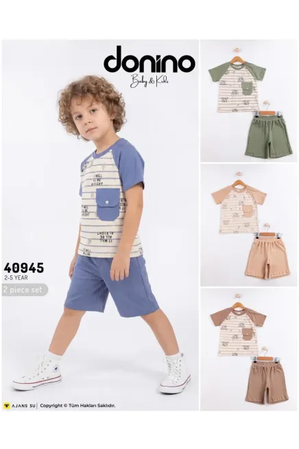 Tişörtlü Şort Takım