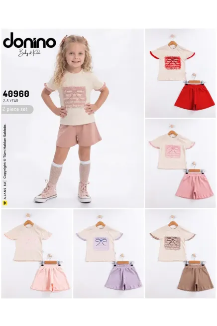 Tişörtlü Şort Takım