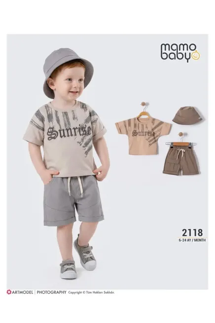 Tişörtlü Şort Takım 