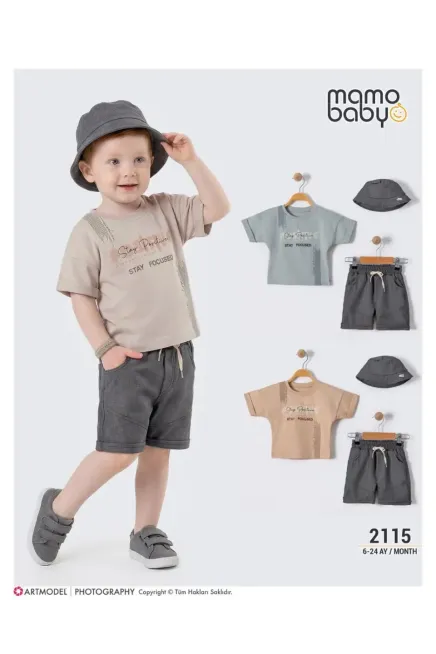 Tişörtlü Şort Takım 