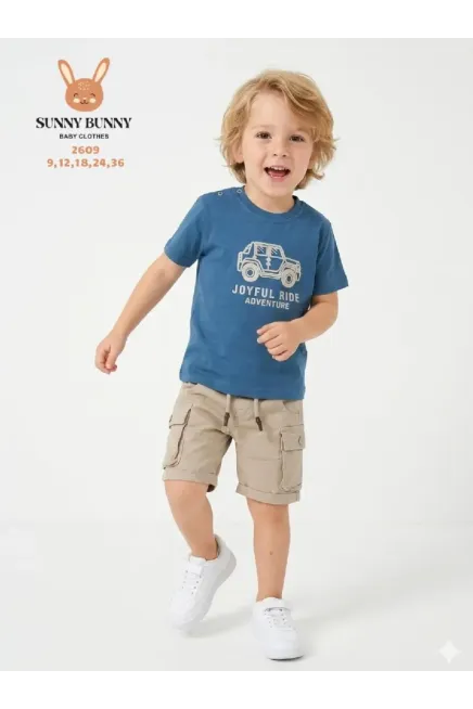 Tişörtlü Şort Takım