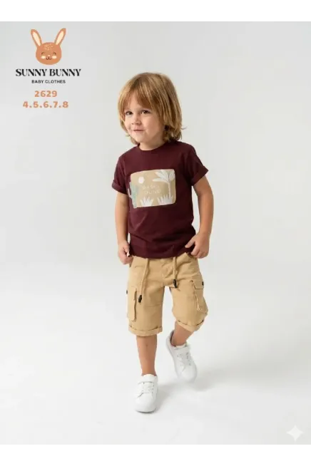 Tişörtlü Şort Takım