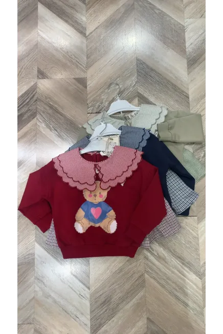 Sweatshırtlu Etekli Takım