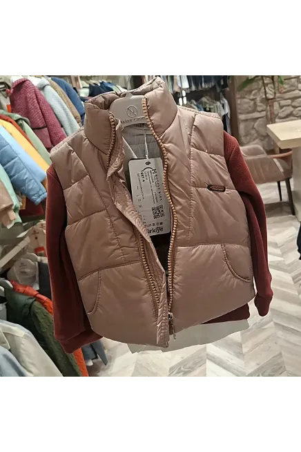 Yelekli Sweatshırtlu Gömlekli Pantolonlu Takım