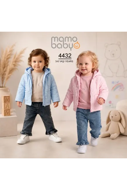 Montlu Sweatshırtlu Pantolonlu Takım