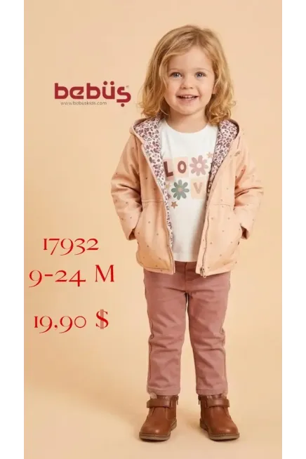 Montlu Sweatshırtlu Pantolonlu Takım
