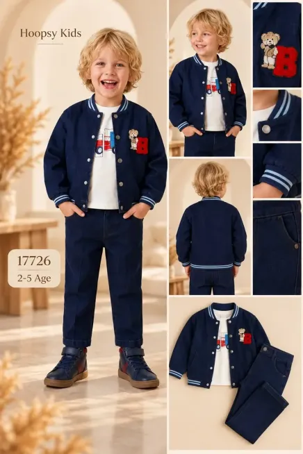 2-5 YEAR Boy PANT SUIT WITH JACKET