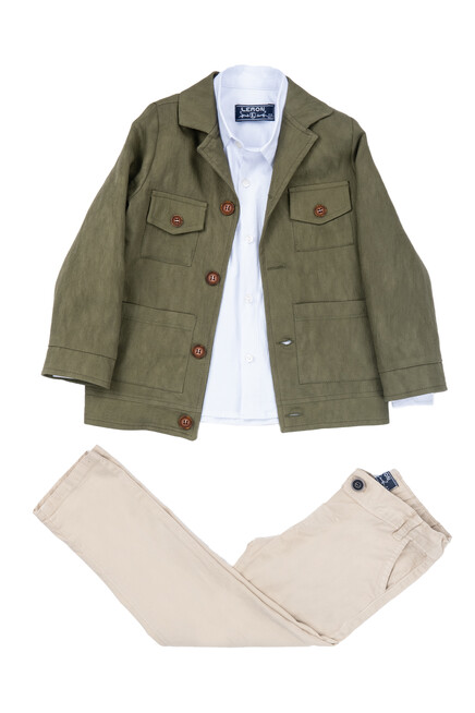 Костюм с пиджаком и брюками