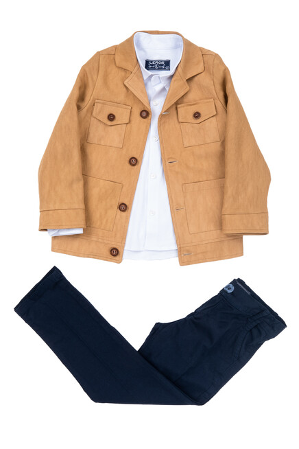 Костюм с пиджаком и брюками