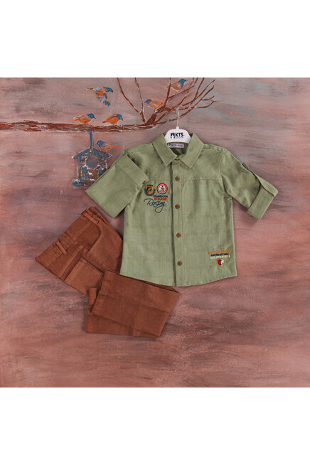 Рубашка брюки костюм