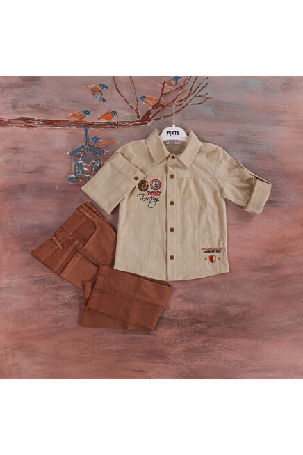 Рубашка брюки костюм