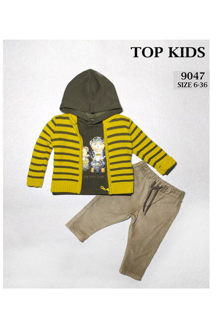 Кардиган брюки костюм