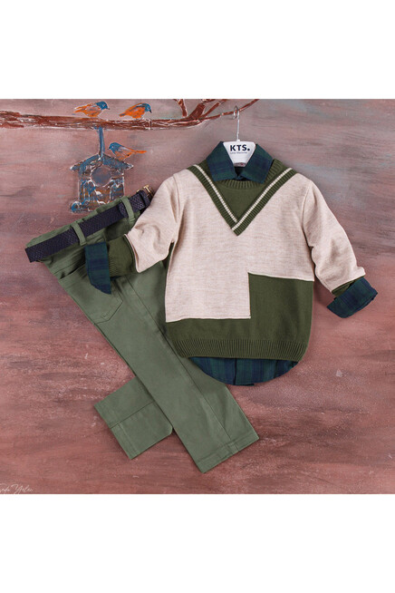 Pant Suit With Jumper