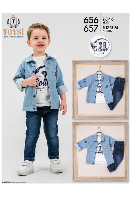 2-5 YEAR Boy PANT SUIT WITH JACKET