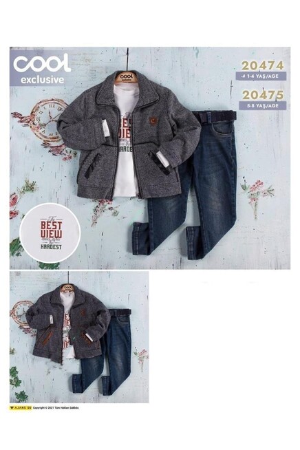 5-8 YEAR Boy PANT SUIT WITH JACKET