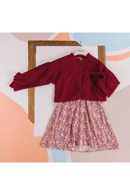 فستان مع ستره