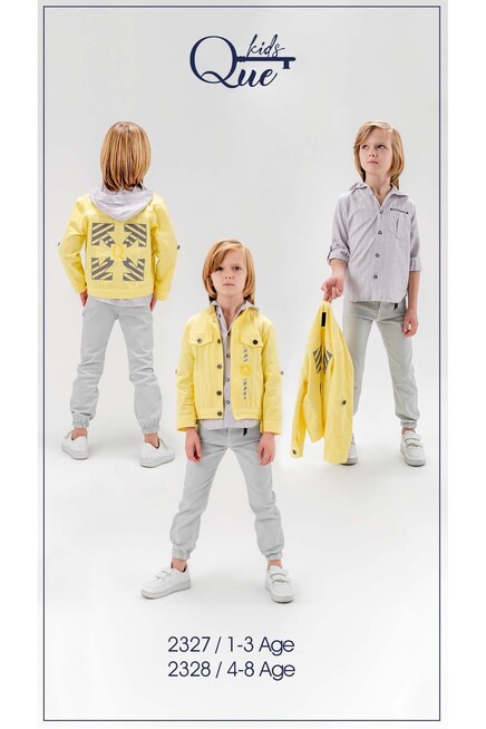 1-4 YEAR Boy PANT SUIT WITH CASUAL JACKET