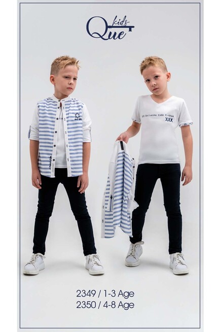 1-4 YEAR Boy PANT SUIT WITH SHIRT&T-SHIRT