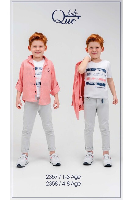 1-4 ГОДА мальчик Футболка рубашка брюки костюм