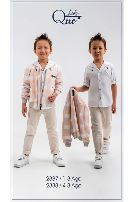 4-8 سنة صبي بدله ستره رياضية مع سروال