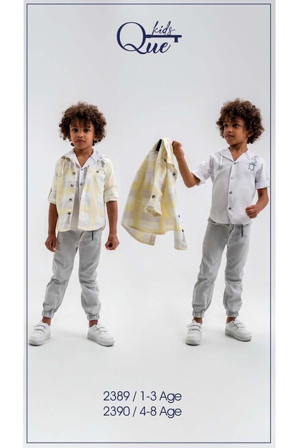 4-8 YEAR Boy PANT SUIT WITH JACKET