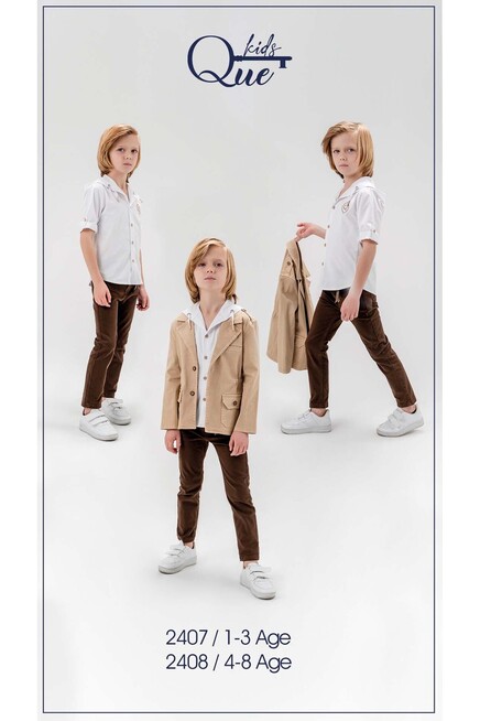 4-8 YEAR Boy PANT SUIT WITH JACKET