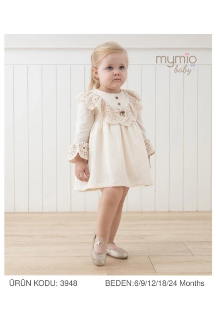 6-24 شهر فتاة فستان