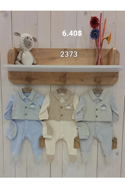 3-12 MONTH Boy BABY OVERALLS