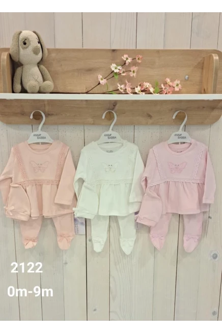 Kelebekli 3`Lü Takım