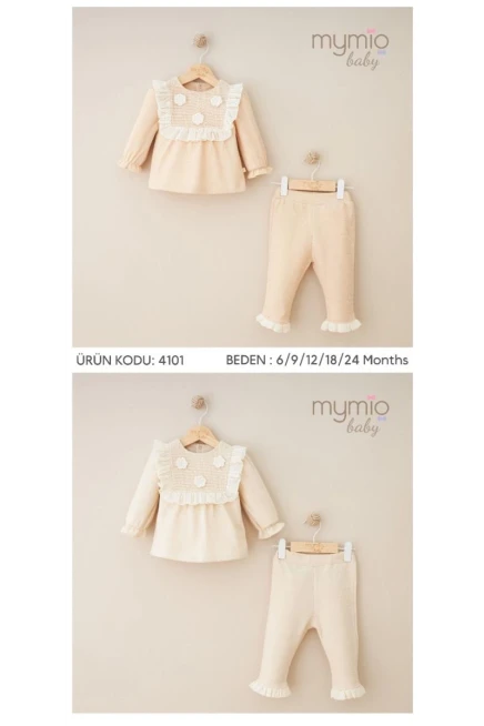 6-24 MONTH Girl PANT SET WITH BLOUSE