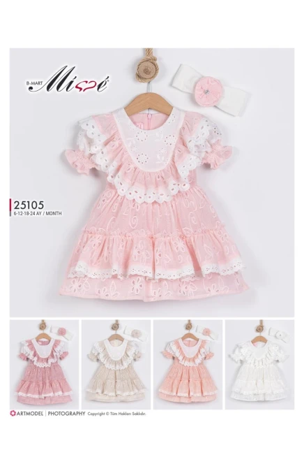 6-24 شهر فتاة فستان