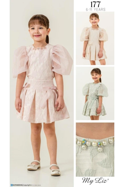 Bluzlu Etekli Takım