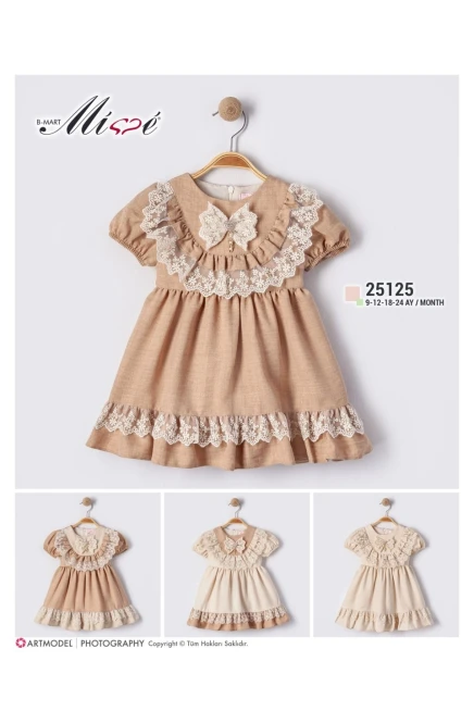 9-24 شهر فتاة فستان