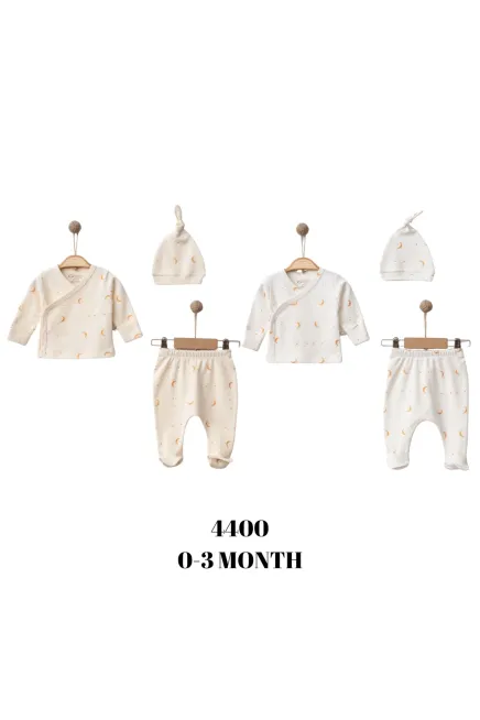 Ay Baskılı 3`Lü Set