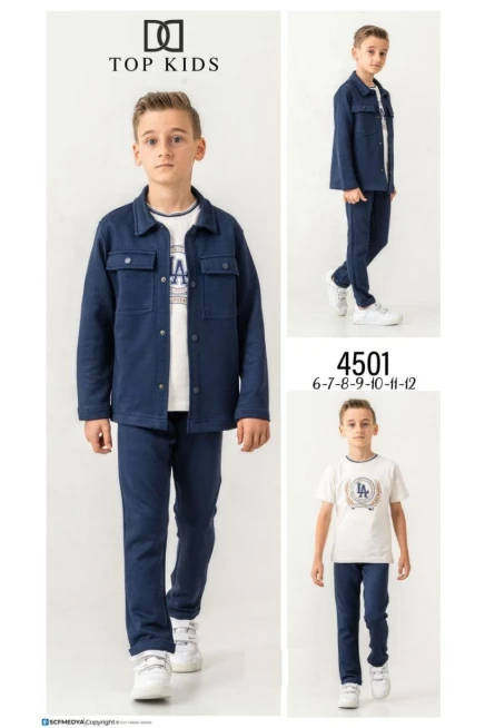 6-12 ГОДА мальчик Костюм с пиджаком и брюками